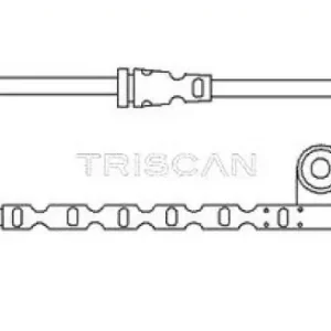TRISCAN Warnkontakt, Bremsbelagverschleiß 8115 17012 Neu