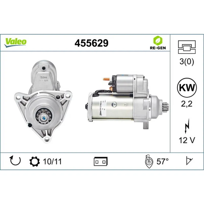 Jetzt Kaufen VALEO Starter VALEO RE-GEN - AT 455629
