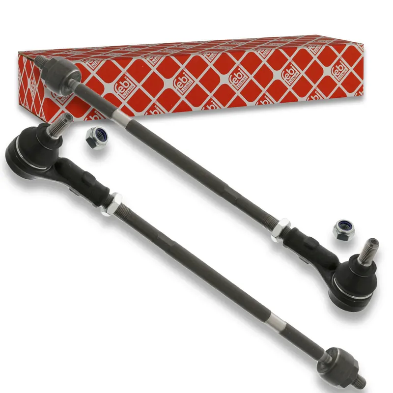 2x FEBI Spurstange Axialgelenk vorne passend für u.a. VW GOLF II 19E 1G1 1.3 Cat Ausverkauf