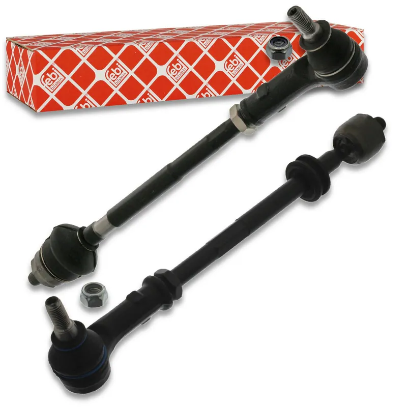 2x FEBI Axialgelenk mit Kontermutter vorne passend für VW TRANSPORTER T4 Bus 70B Bestseller