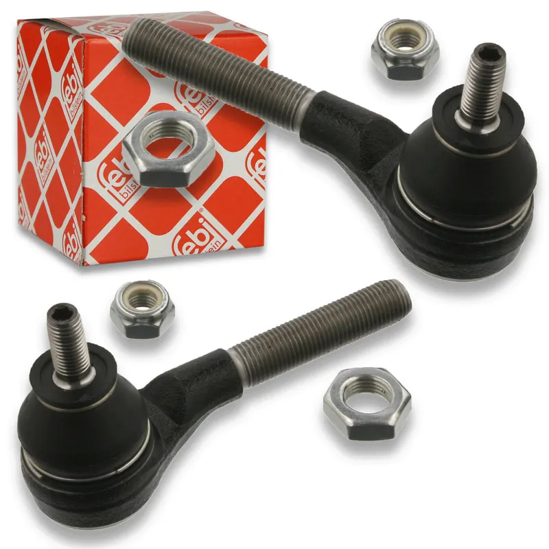 2x Febi Spurstangenendstück mit Kronenmutter passend für Renault 19 2 1.7 1.8 1 Wochenendangebot