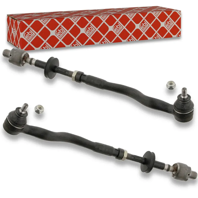 2x FEBI Spurstange Axialgelenk vorne passend für u.a. BMW 3 Compact E36 316 i Billig