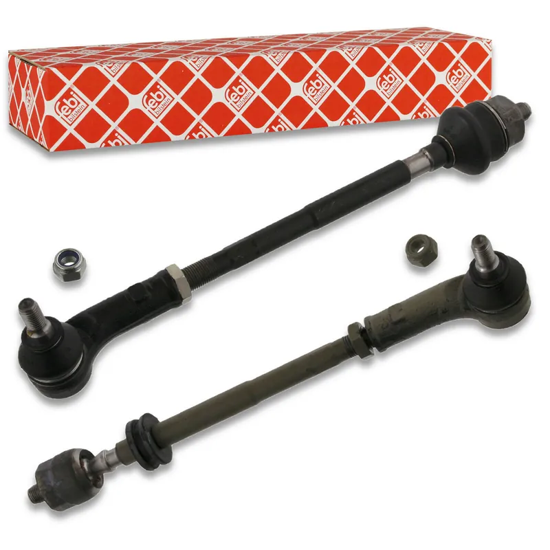 2x FEBI Spurstange vorne rechts + links passend für u.a. VW Transporter T4 Bus Geprüft