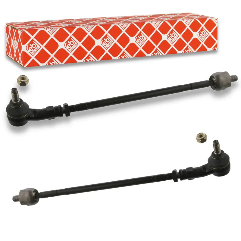 2x FEBI Spurstange Axialgelenk ProKit vorne passend für u.a. VW GOLF III 1H1 1.6 Top-Preis