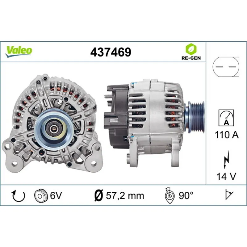 Beliebt VALEO Generator VALEO RE-GEN - AT 437469