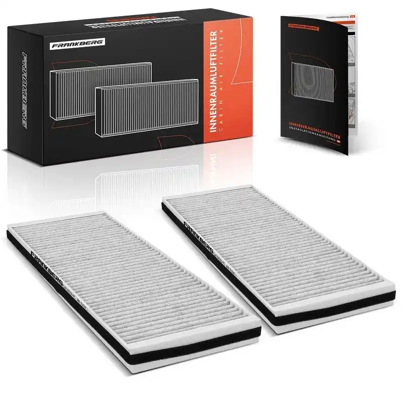 Zertifiziert 2x Frankberg Innenraumfilter Aktivkohle 5481FB0034718